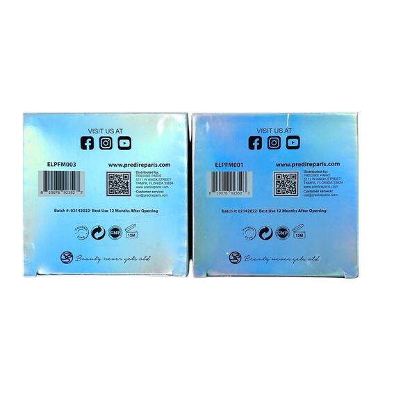 Predire Paris Lot of 2 Argan Oil Facial Peeling Gel Cooling Facial Peeling Gel - Picture 4 of 6